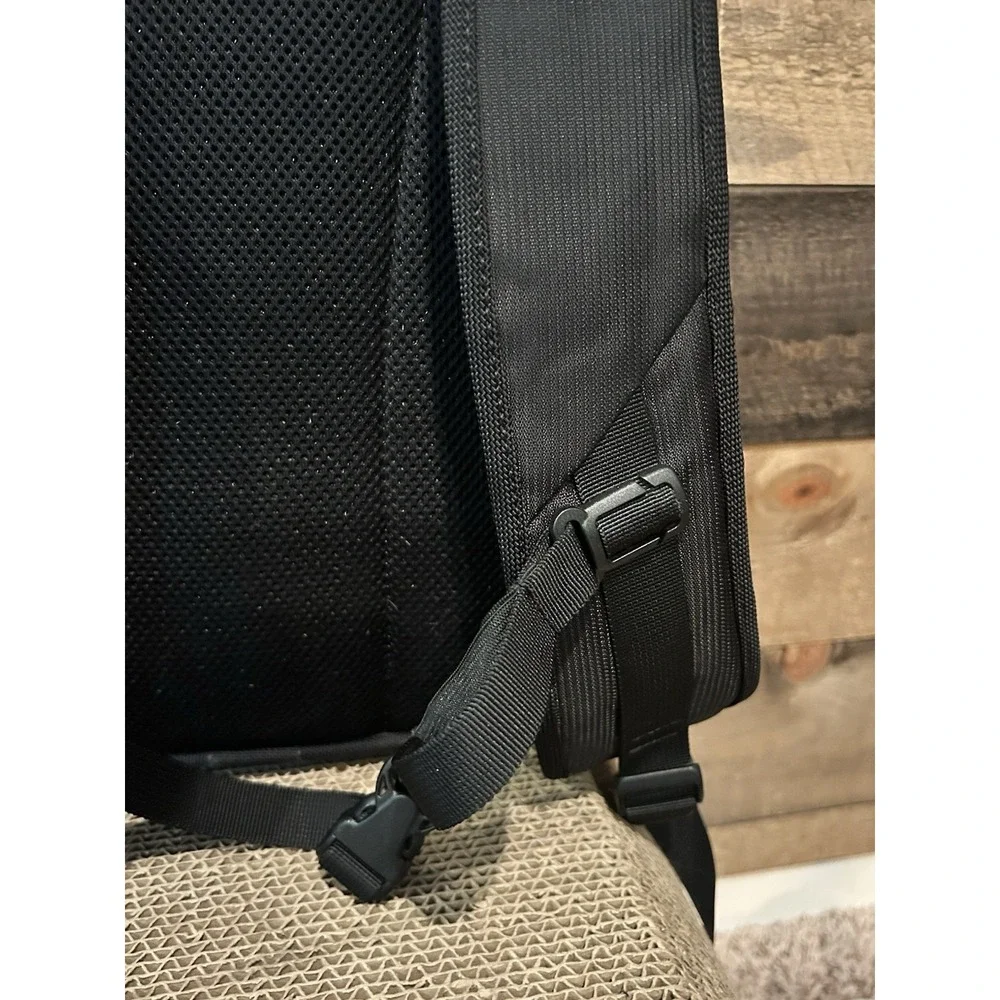 CODi Tri-Pak Black Multi-Compartment‎ Laptop Backpack Unisex